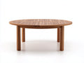 Table de jardin - bois massif - 160x90x75 cm - marron - style naturel à lattes
